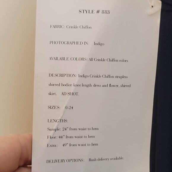 Watters and Watters WTOO Style 883 Bridesmaid/ Homecoming Formal Special Occasio - Picture 4 of 6